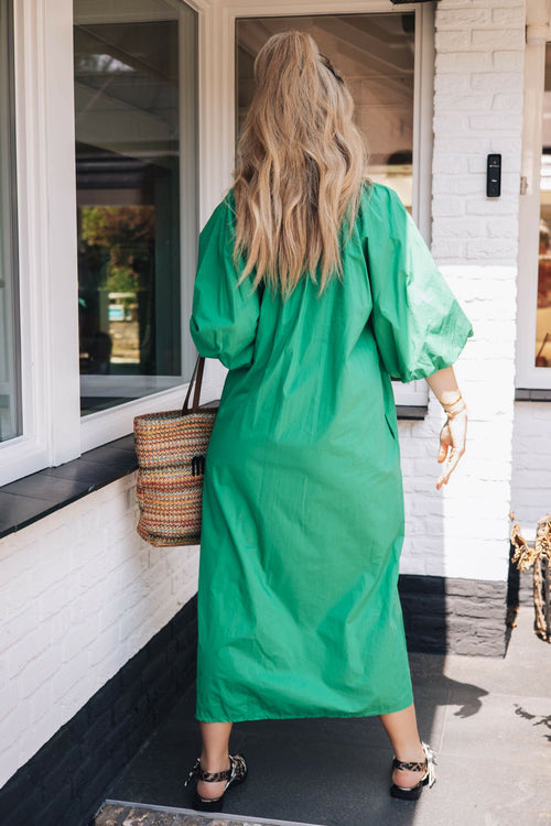 By Hilke Dress Sanna Green