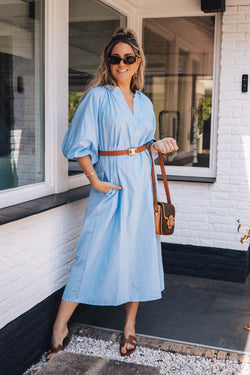 By Hilke Dress Sanna Blue