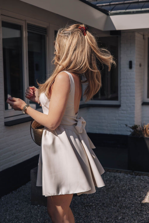 By Hilke Dress Imke Beige