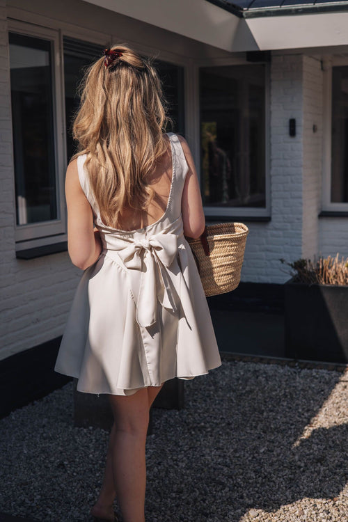 By Hilke Dress Imke Beige