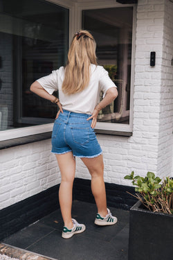 By Hilke Denim Skort Bo