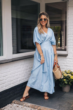 By Hilke Dress Evy Blue