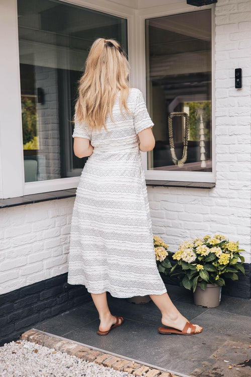 By Hilke Dress Feline Cream