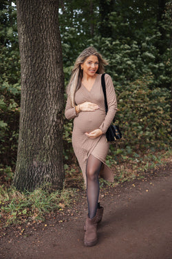 By Hilke Dress Brooklynn Camel