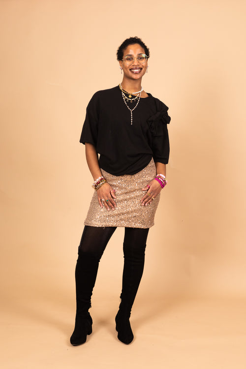 By Hilke Top Linde Black