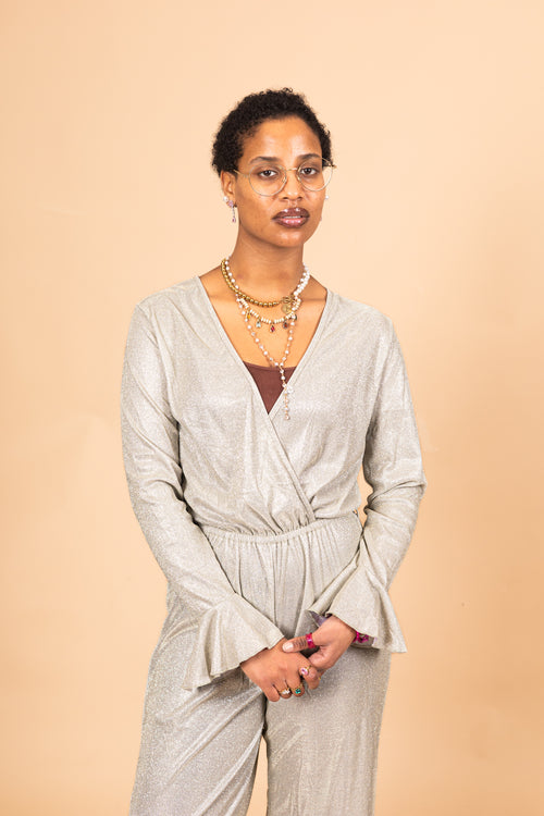 By Hilke Jumpsuit Pien Champagne