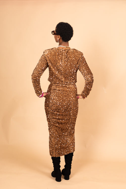 By Hilke Two-Piece Feline Gold