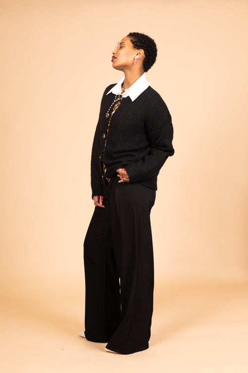 By Hilke Cardigan Lieve Black