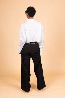 By Hilke Blouse Roos White